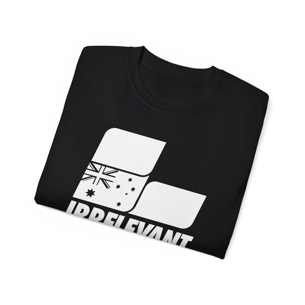 Unisex Ultra Cotton Tee - 'Irrelevant' Graphic T-Shirt | Casual Wear for Everyday Style