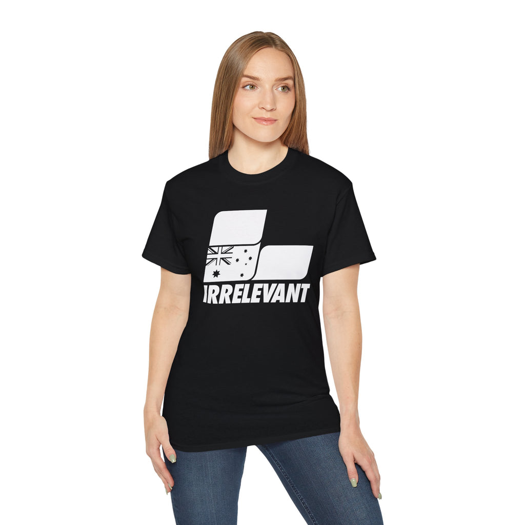 Unisex Ultra Cotton Tee - 'Irrelevant' Graphic T-Shirt | Casual Wear for Everyday Style